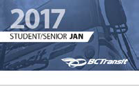 FVX Transit Monthly Pass - Senior/Student - $85.00